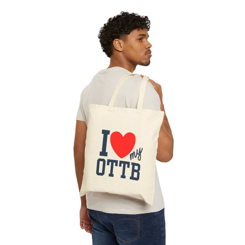 I  ❤️ OTTB Canvas Tote Bag