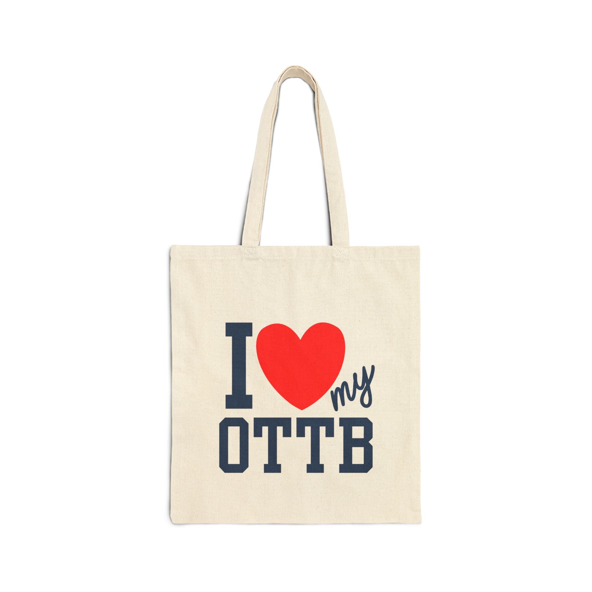 I  ❤️ OTTB Canvas Tote Bag