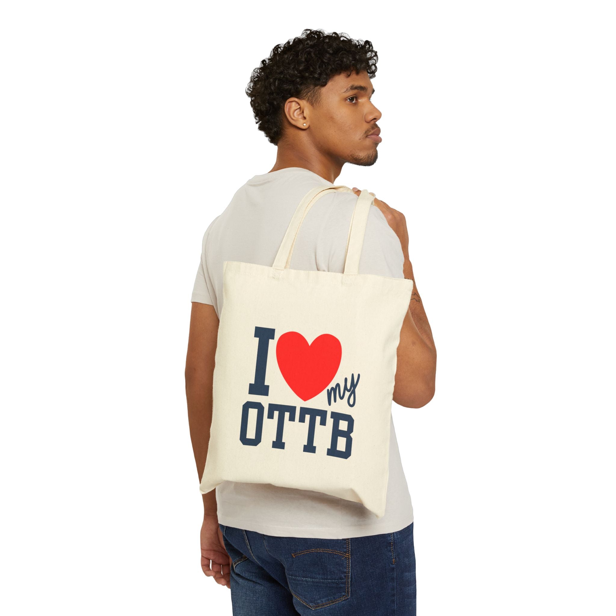 I  ❤️ OTTB Canvas Tote Bag
