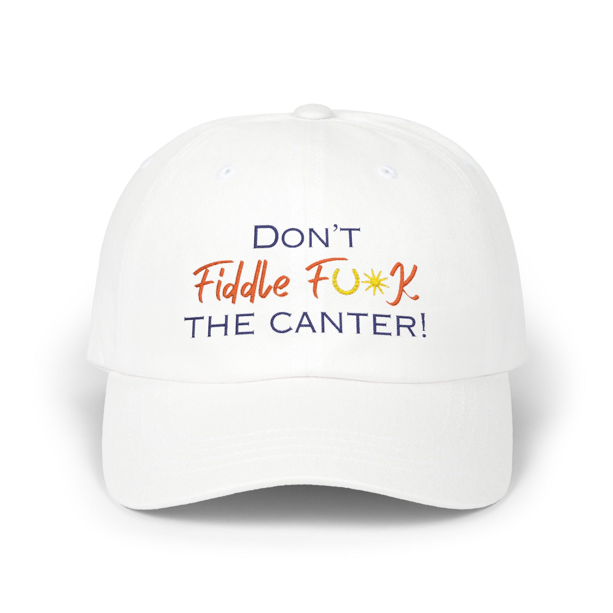 Dont Fiddle F The Canter Hat Light Blue One size