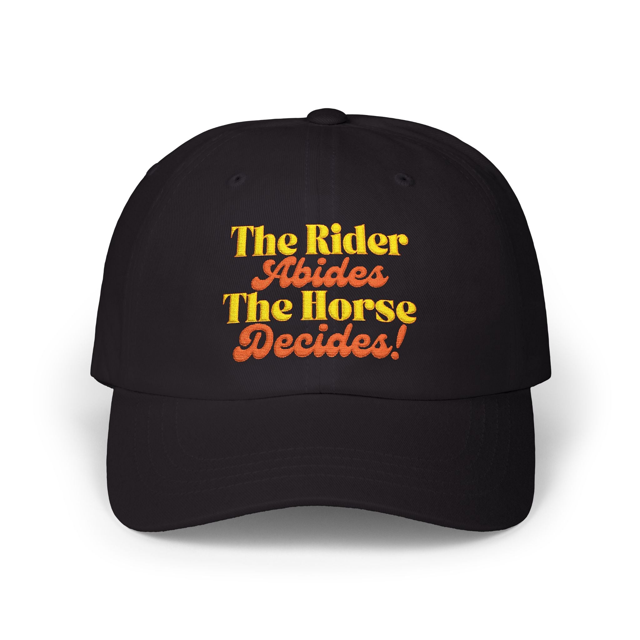 The Rider Abides (dark) Hat