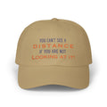 You Cant See A Distance Hat Pink One size
