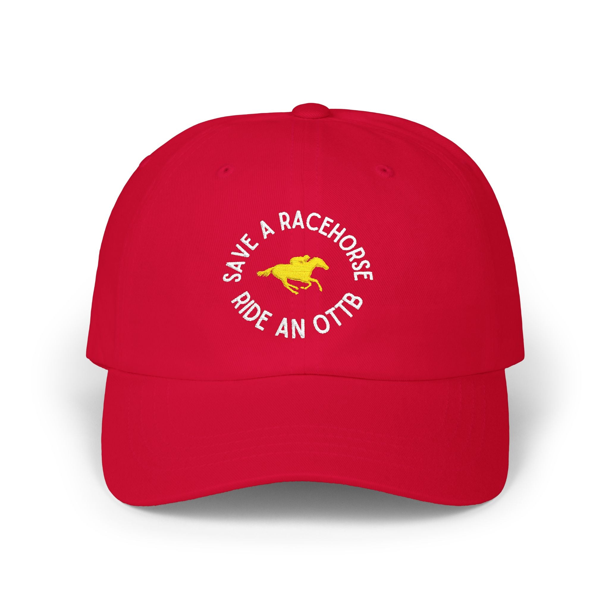 Save A Racehorse Ride An Ottb Hat 1 Cranberry One size