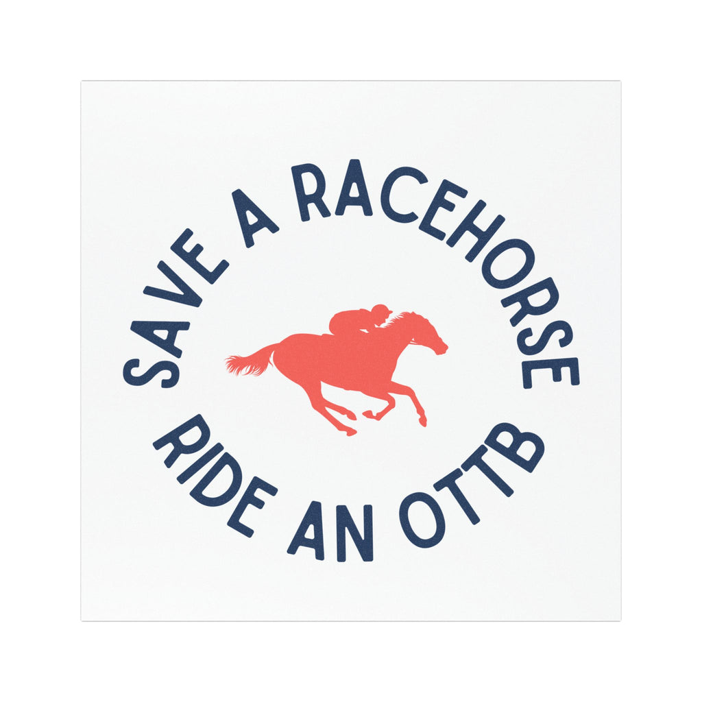 Save A Racehorse Ride An Ottb Magnet  