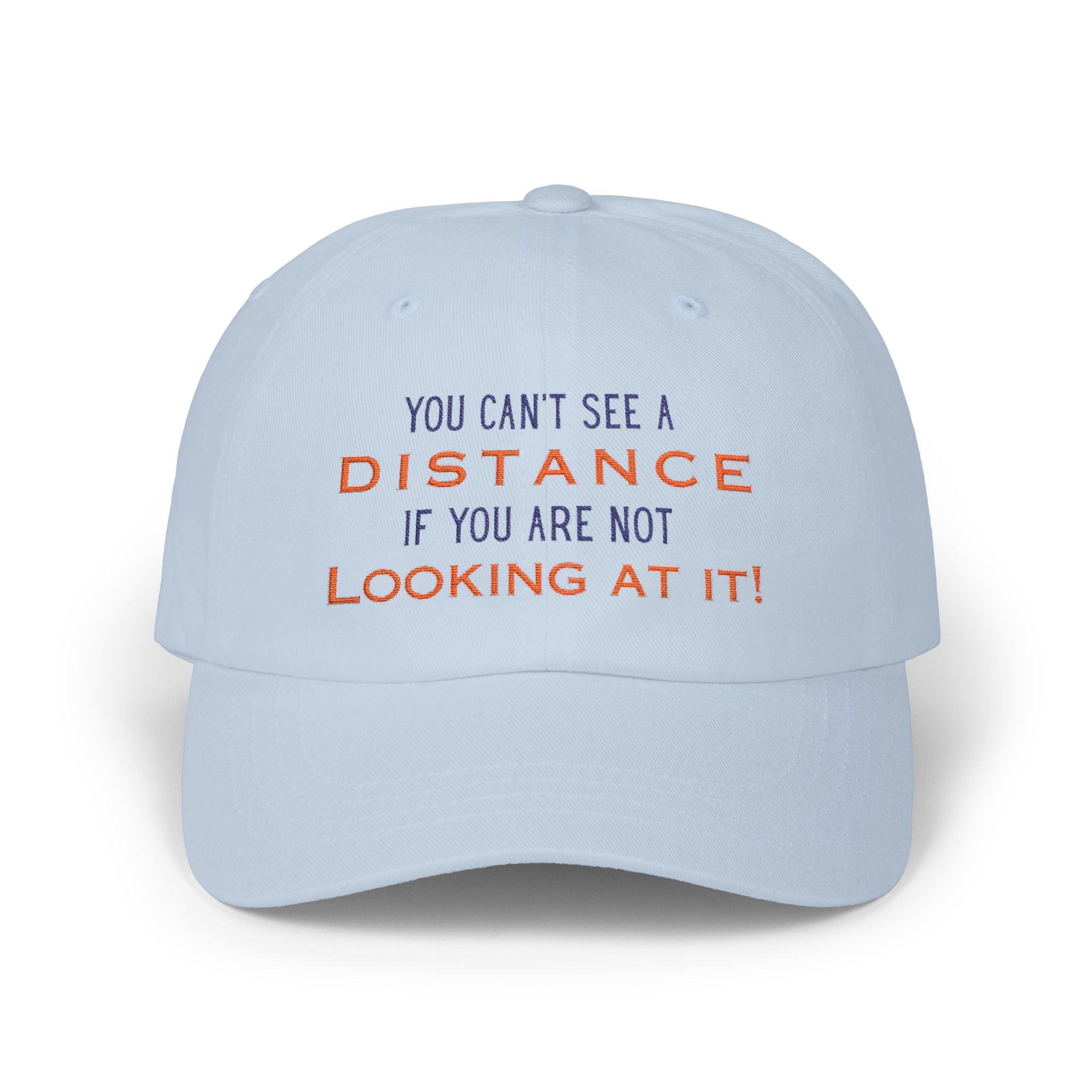 You Cant See A Distance Hat Stone One size