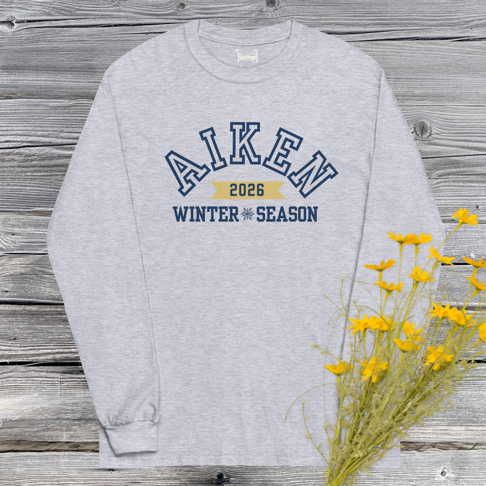 Aiken Winter Season Long Sleeve sport-grey l