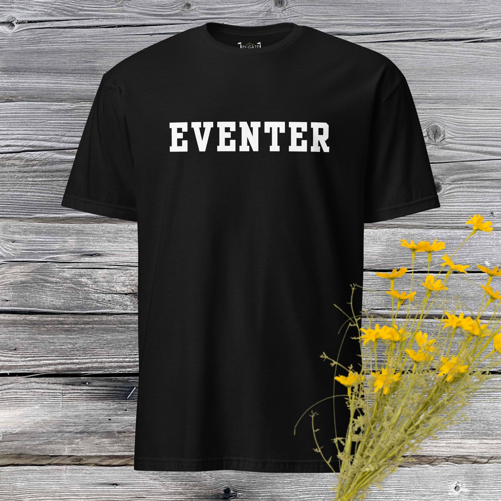 Classic Eventer Dark Short Sleeve Unisex T Shirt Black S