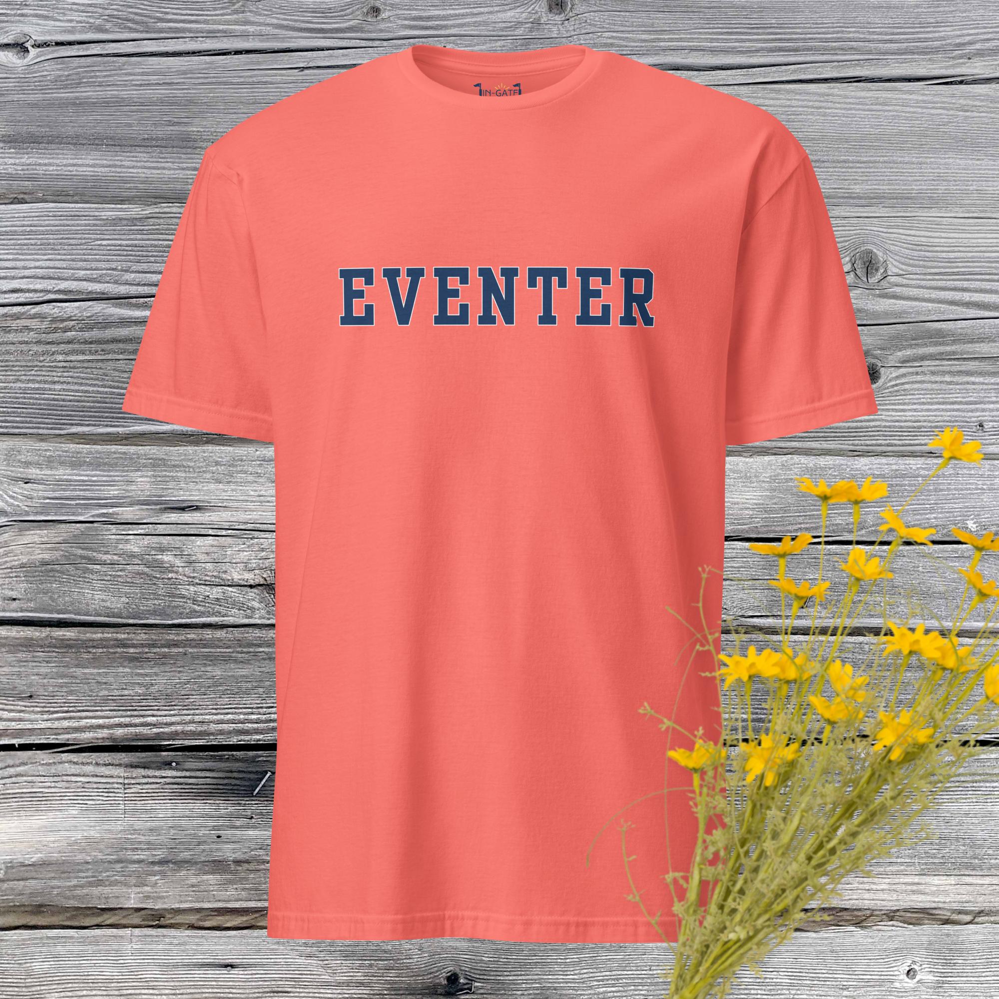 Classic Eventer Short Sleeve Unisex T Shirt 1 Heliconia M