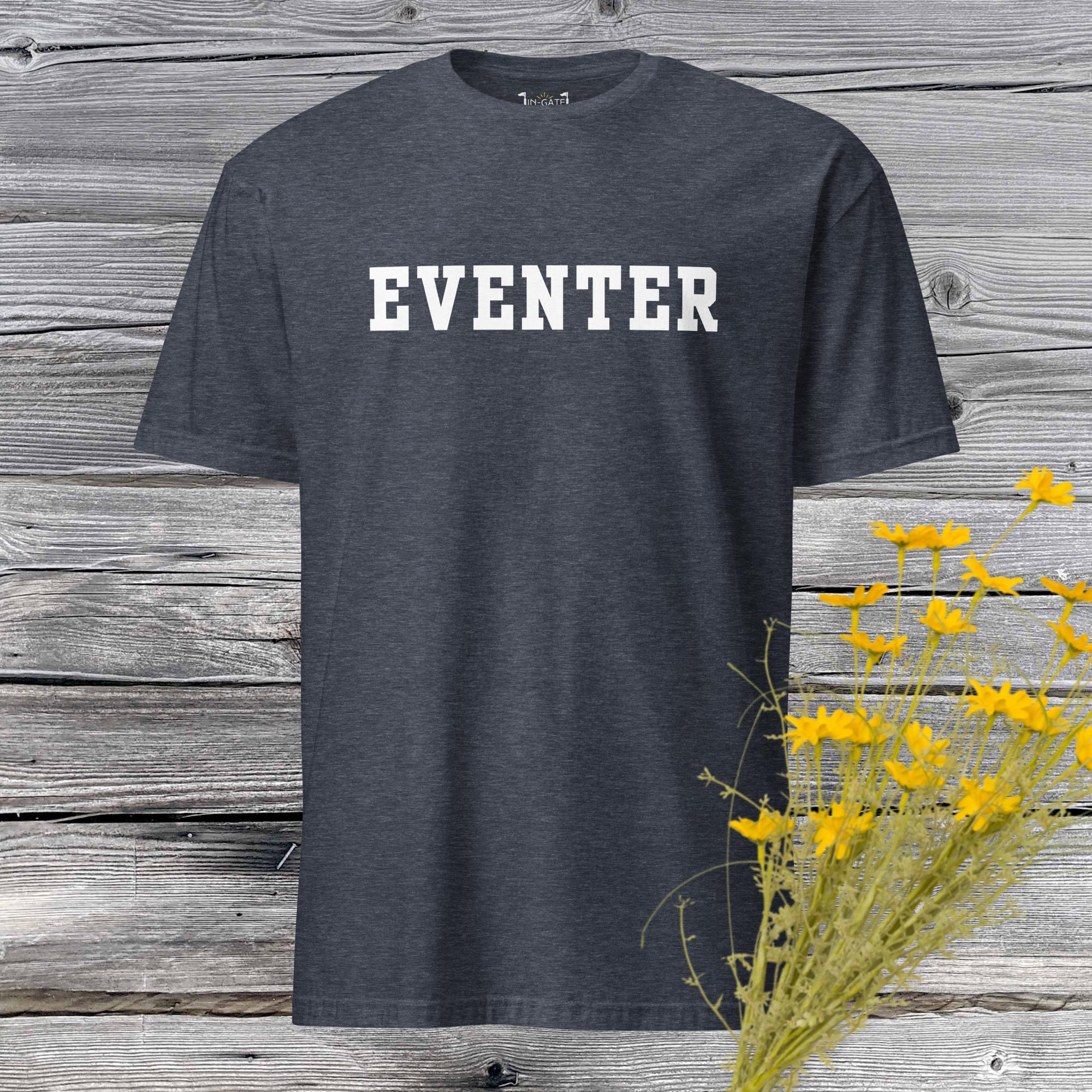 Classic Eventer Dark Short Sleeve Unisex T Shirt Black XL