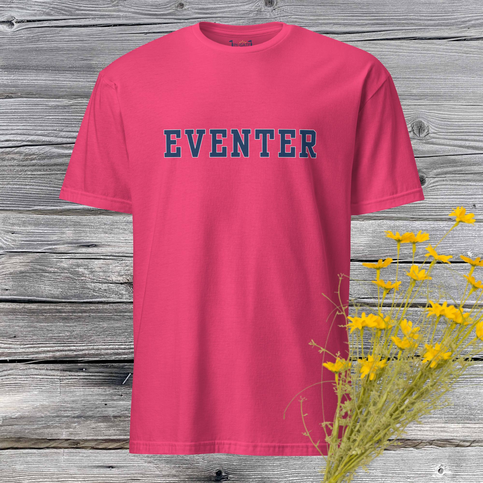 Classic Eventer Short Sleeve Unisex T Shirt 1 Heliconia L
