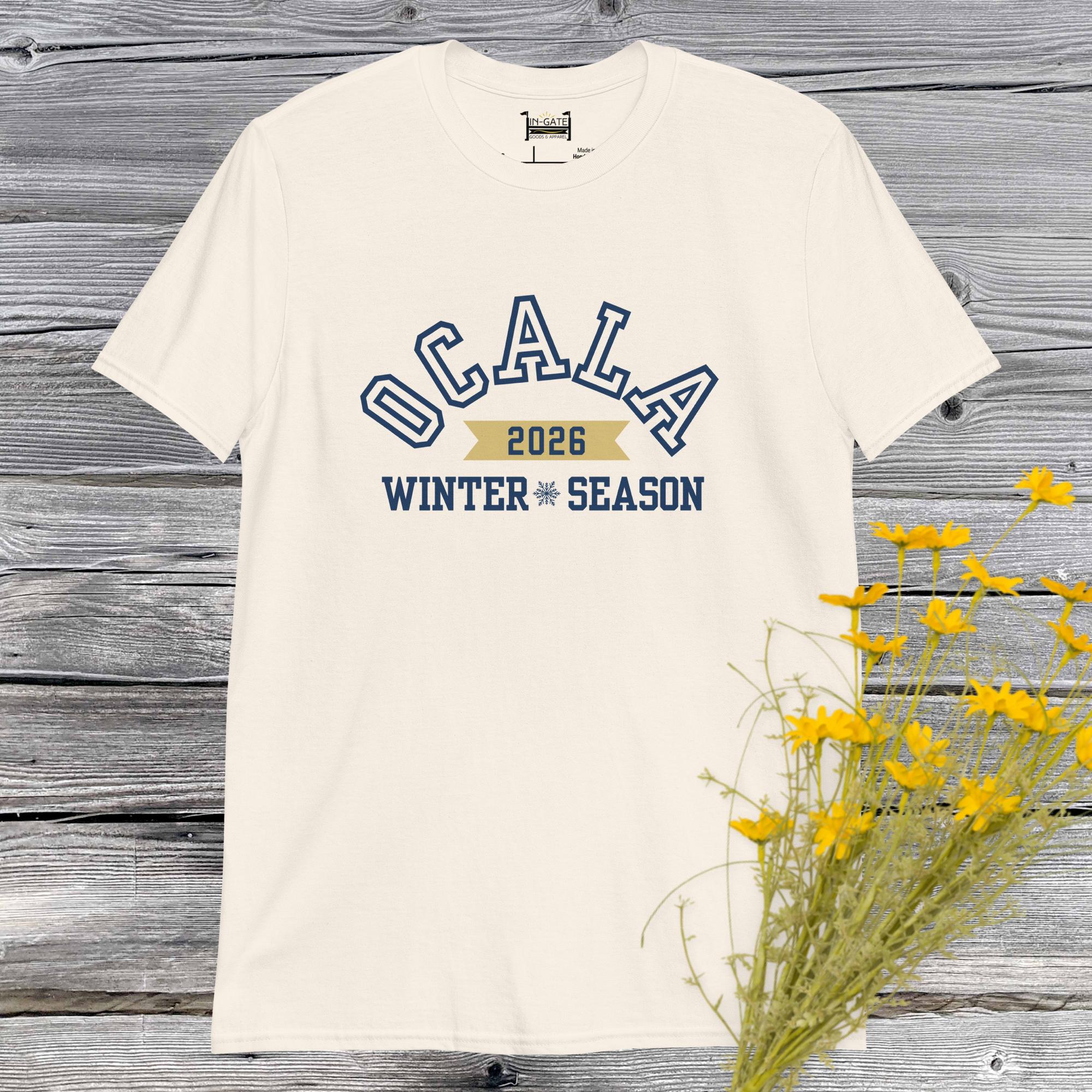 Ocala Winter Season Unisex T Shirt beige s