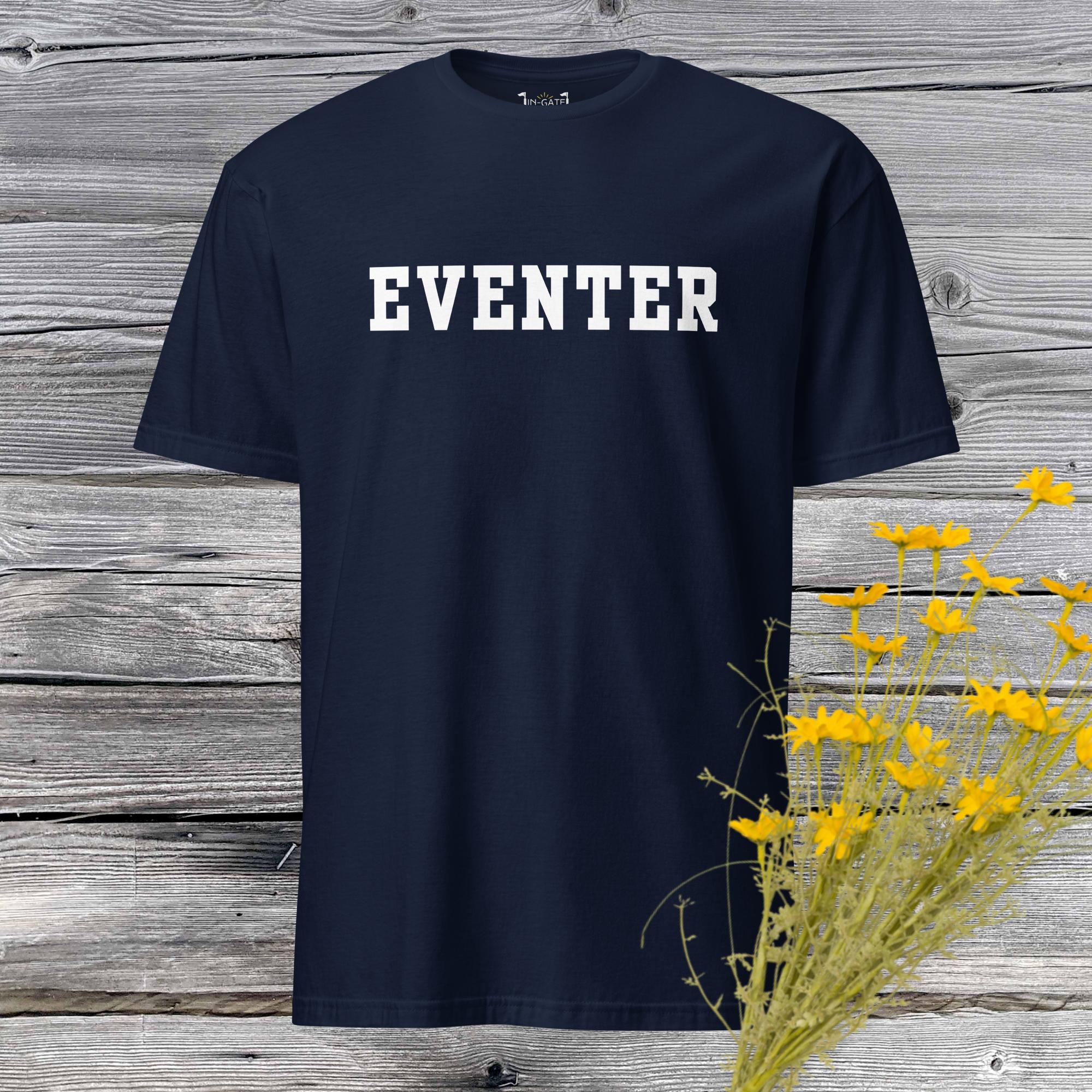 Classic Eventer Dark Short Sleeve Unisex T Shirt Black L