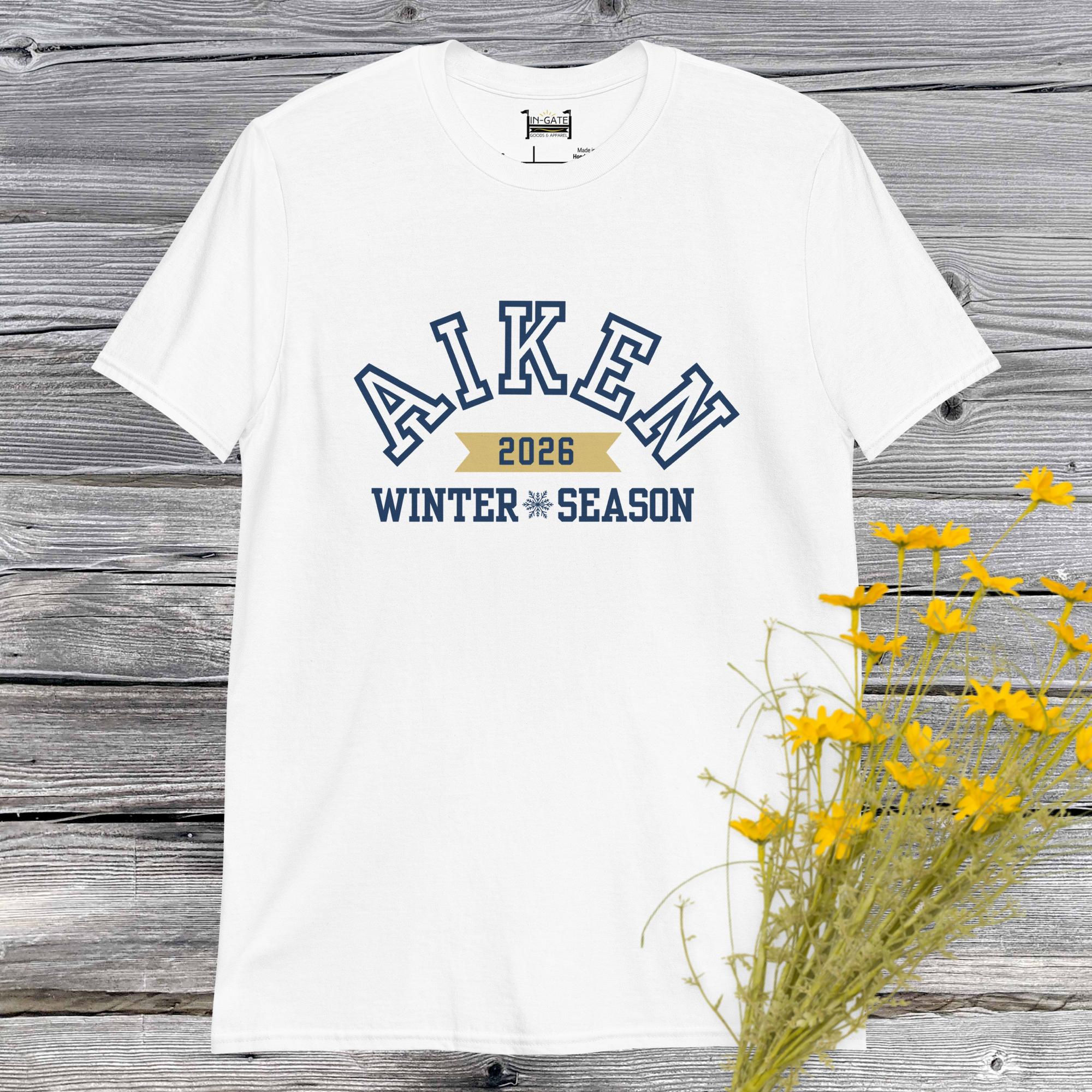 Aiken Winter Season Unisex T Shirt beige m
